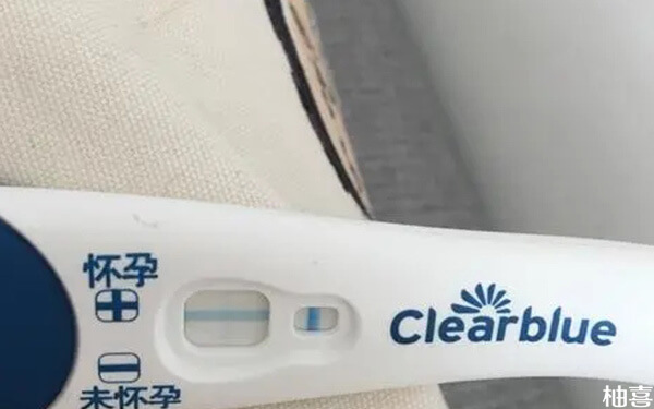 clearblue十字验孕棒两个窗口一横一竖怎么看是否怀孕?