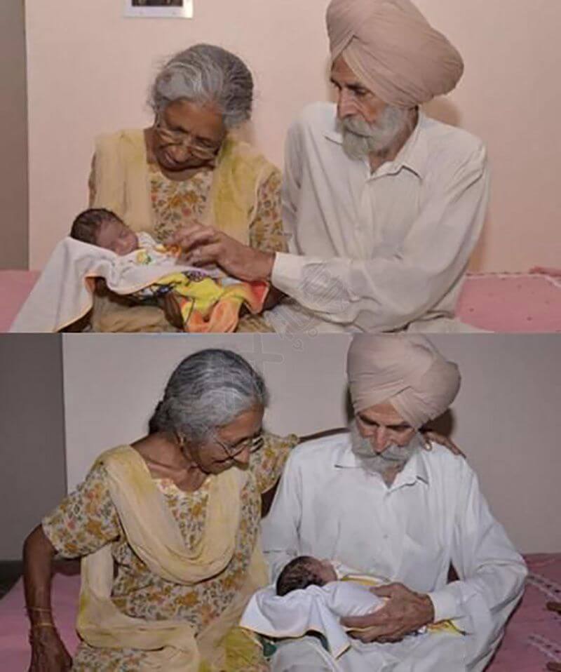 印度72岁老妇生子