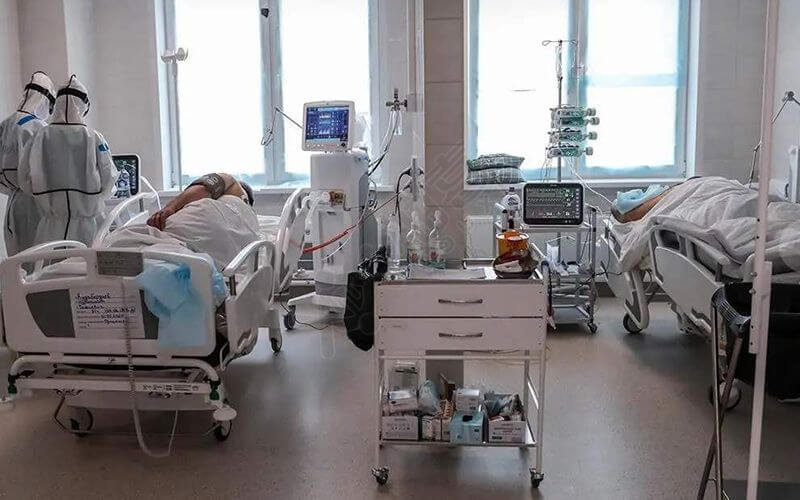俄罗斯试管医院病床