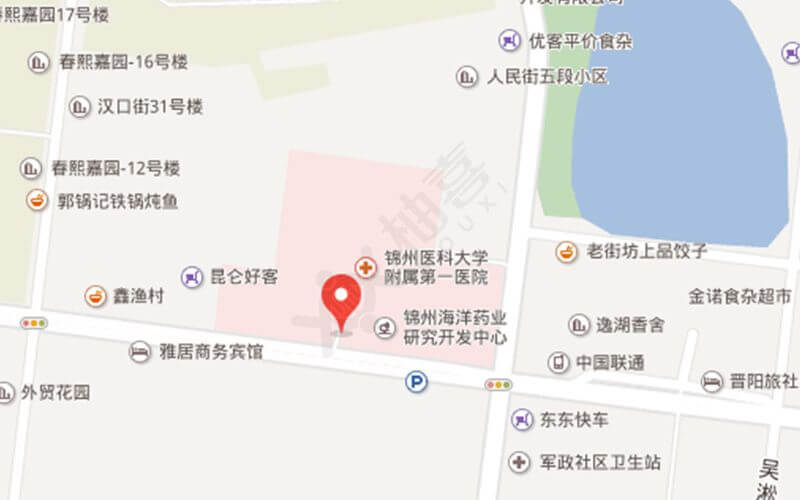 锦州附属第一人民医院地图概况
