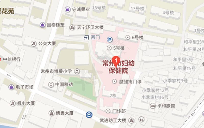 南京医科大学附属常州妇幼保健院地址