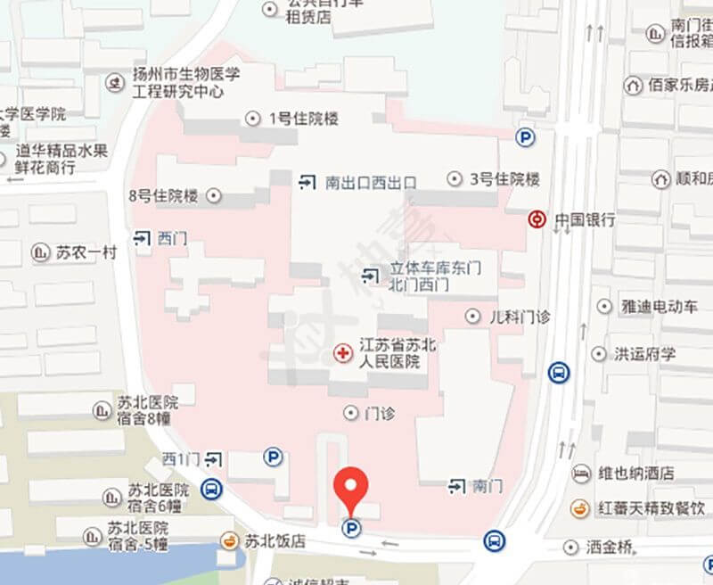 江苏苏北人民医院地图