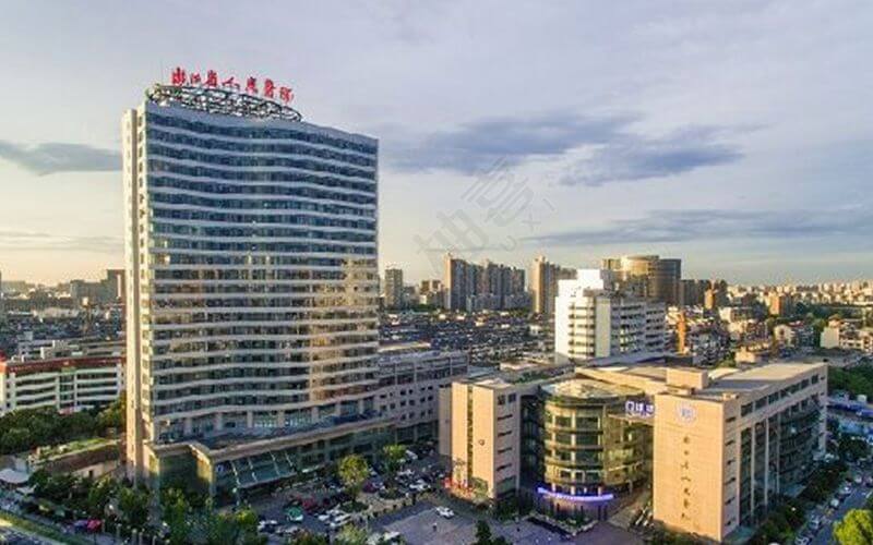 杭州医学院附属人民医院俯瞰图