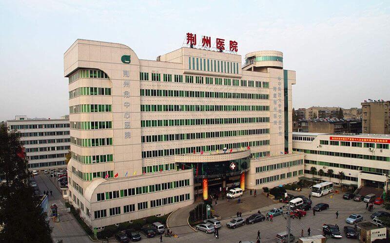 荆州中心医院俯瞰图