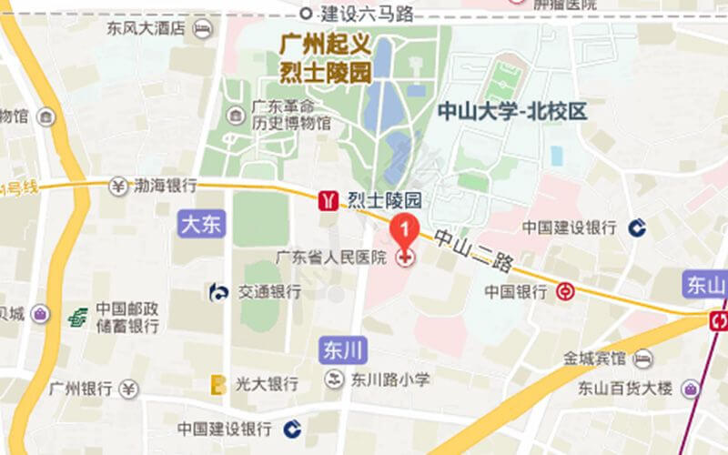 广东省医学科学院地理位置