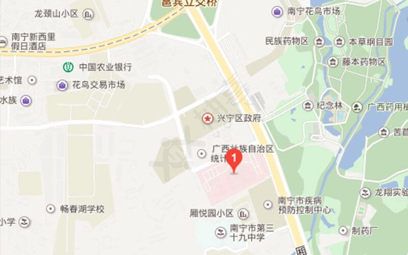 广西妇产医院地理位置