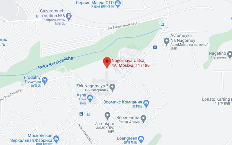 阿尔特拉维塔医院地址位于莫斯科