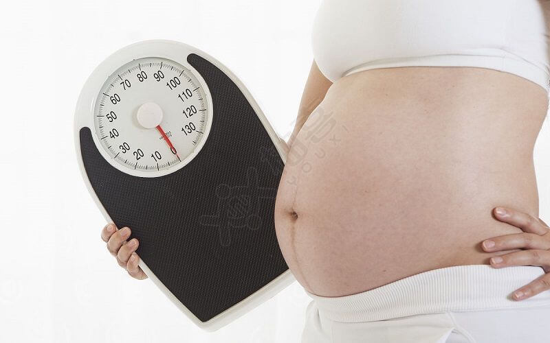 孕期女性体重会增加