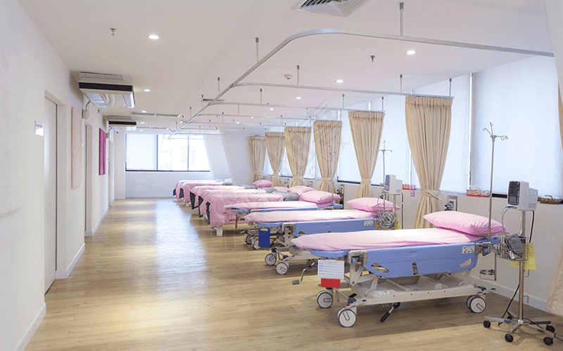 泰国第一试管婴儿中心的病房