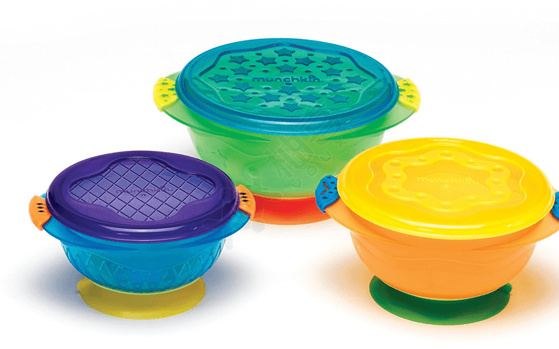 浇热水可打开吸盘碗和瓷碗