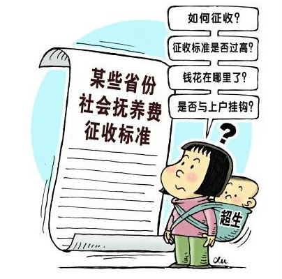 社会抚养费是补偿给政策的经费