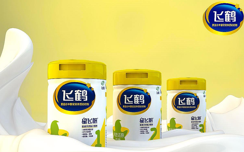飞鹤奶粉是2021年全国销量第一的奶粉品牌