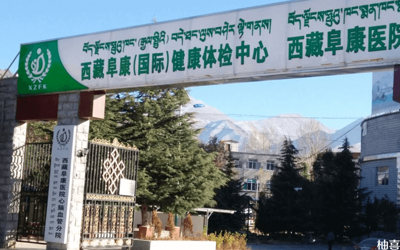 西藏阜康医院位置图