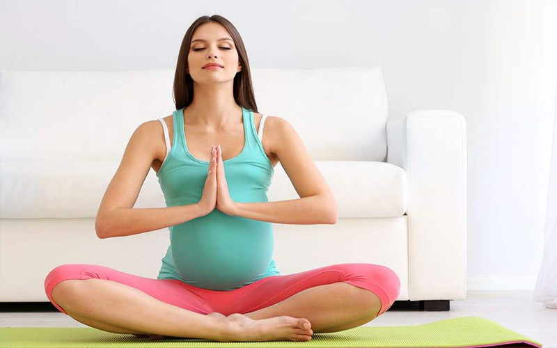 适合4～6月孕妇练习的瑜伽动作