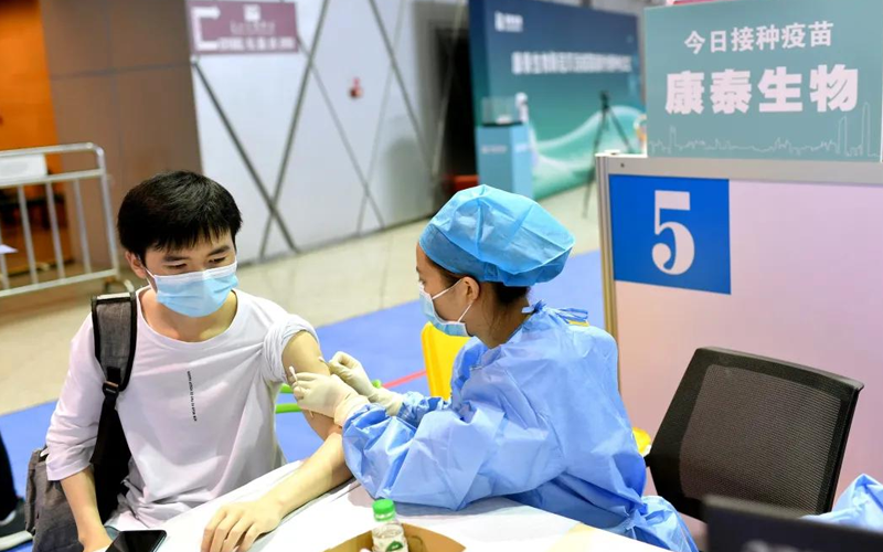 深圳康泰新冠疫苗需要接种两针