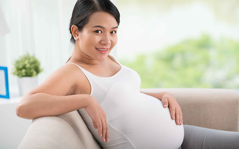 孕后期可根据自身实际情况调整姿势