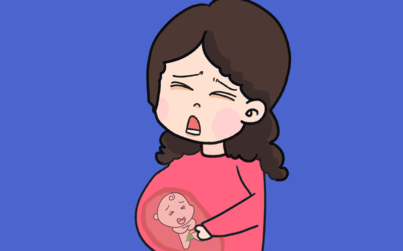 孕晚期活动量过大也会导致子宫收缩