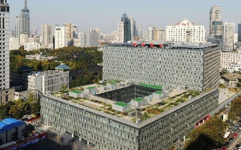 南京鼓楼医院俯瞰图