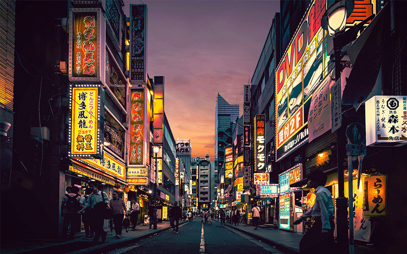 日本街道全景