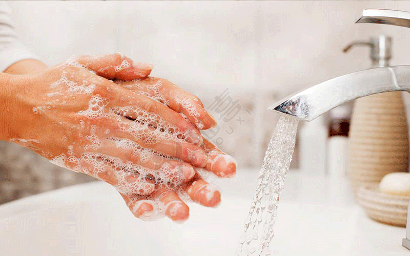 养成饭前洗手习惯